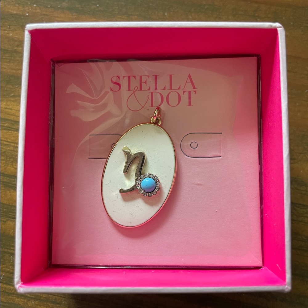 Stella and Dot Momento Zodiac charm- Capricorn